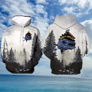 Crafty-Angler 100% Polyester Hoodie